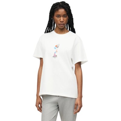 THE PRINTED COTTON JERSEY T-SHIRT